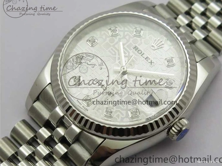 0416 Datejust 36mm 116234 904L SS DJF 1:1 Best Edition Silver Dial Diam Markers On SS Jubilee Bracelet A MoistureWicking 2931